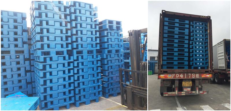 product-800-385 48x40 pharmaceutical racking plastic pallet