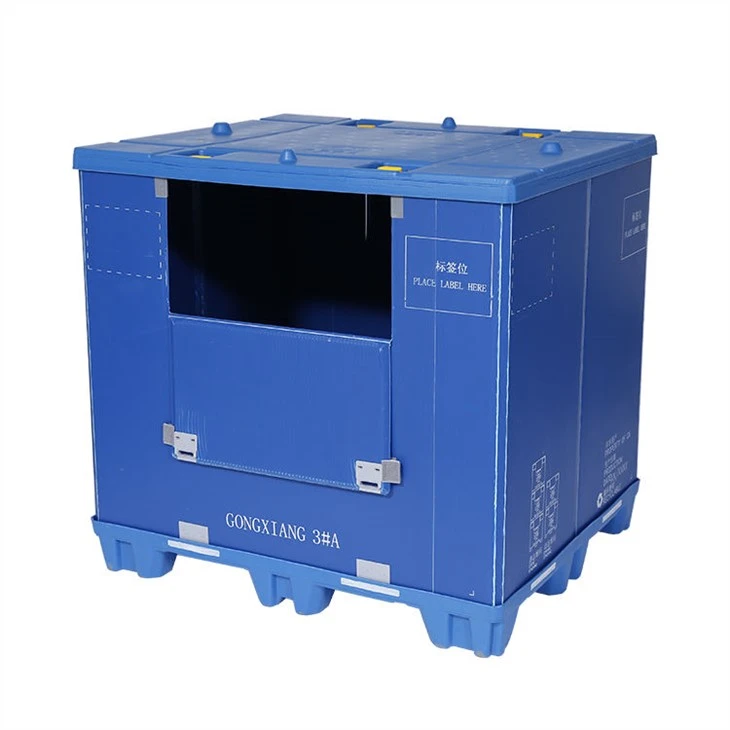 Coaming Foldable Storage Pallet Box factory