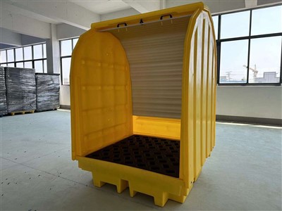 Palet Tumpahan Drum Tertutup