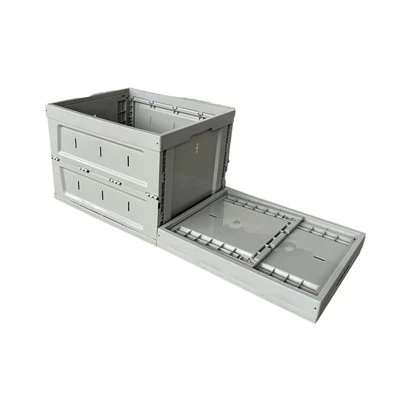 Peti Plastik Dinding Padat Lipat ASRS Stackable
