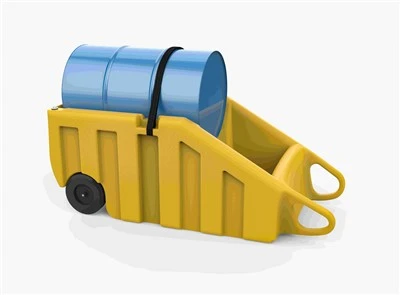 Troli Drum Dengan Wadah 200 Liter