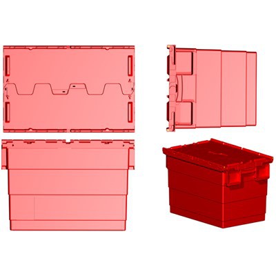 Ditangani ditangani tote tutup terpasang yang dapat digunakan kembali