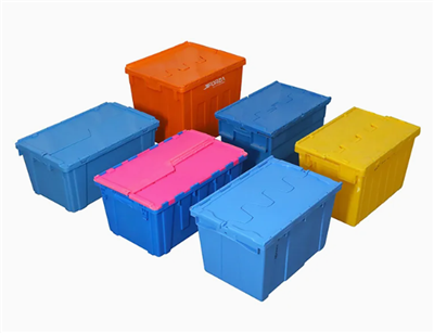 Virgin PP Bergerak Sarang dan Tote Boxes yang Dapat Ditumpuk